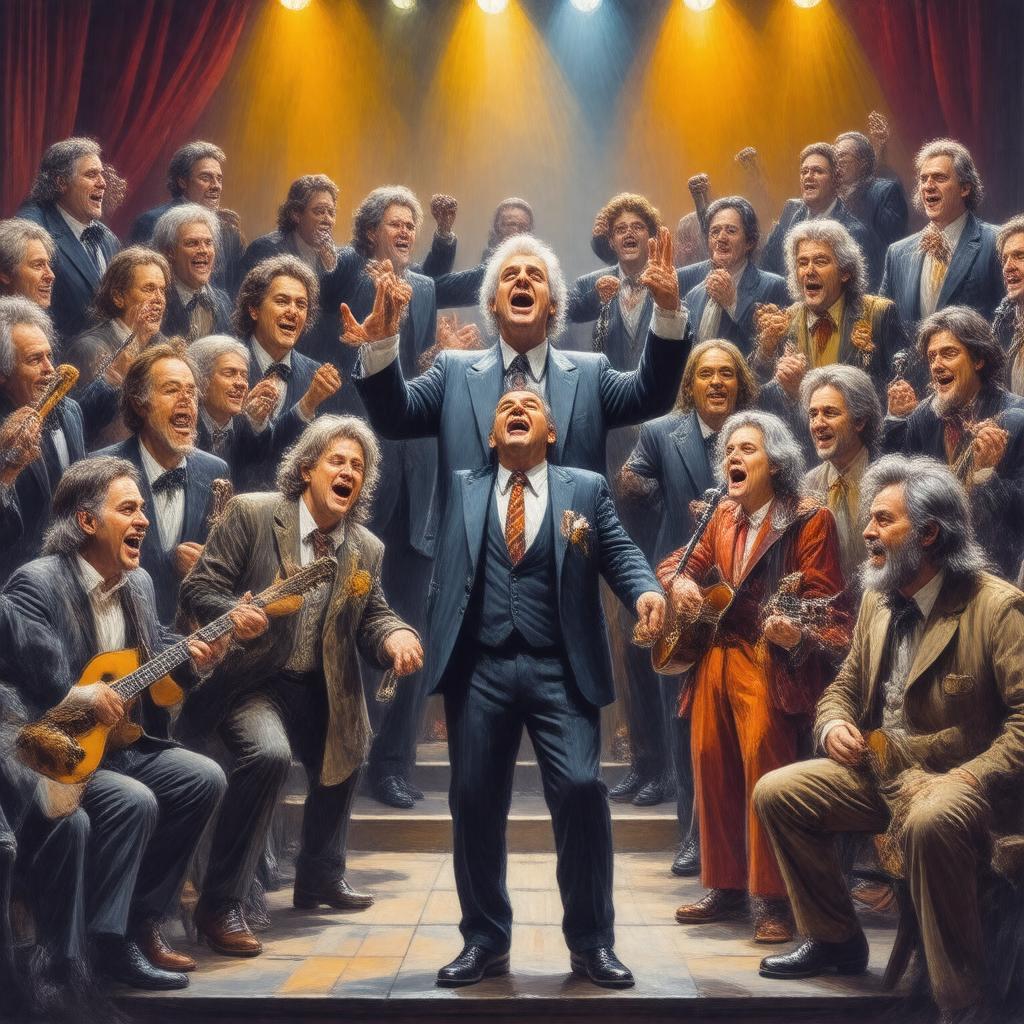 AI-created image of The Secret Policeman's Other Ball