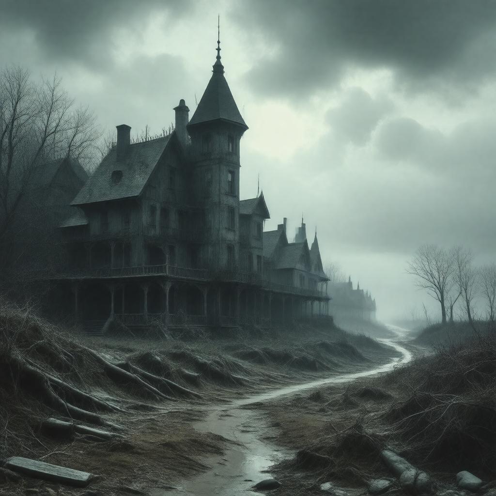 Click to view larger image AI-created image of The Shadow over Innsmouth