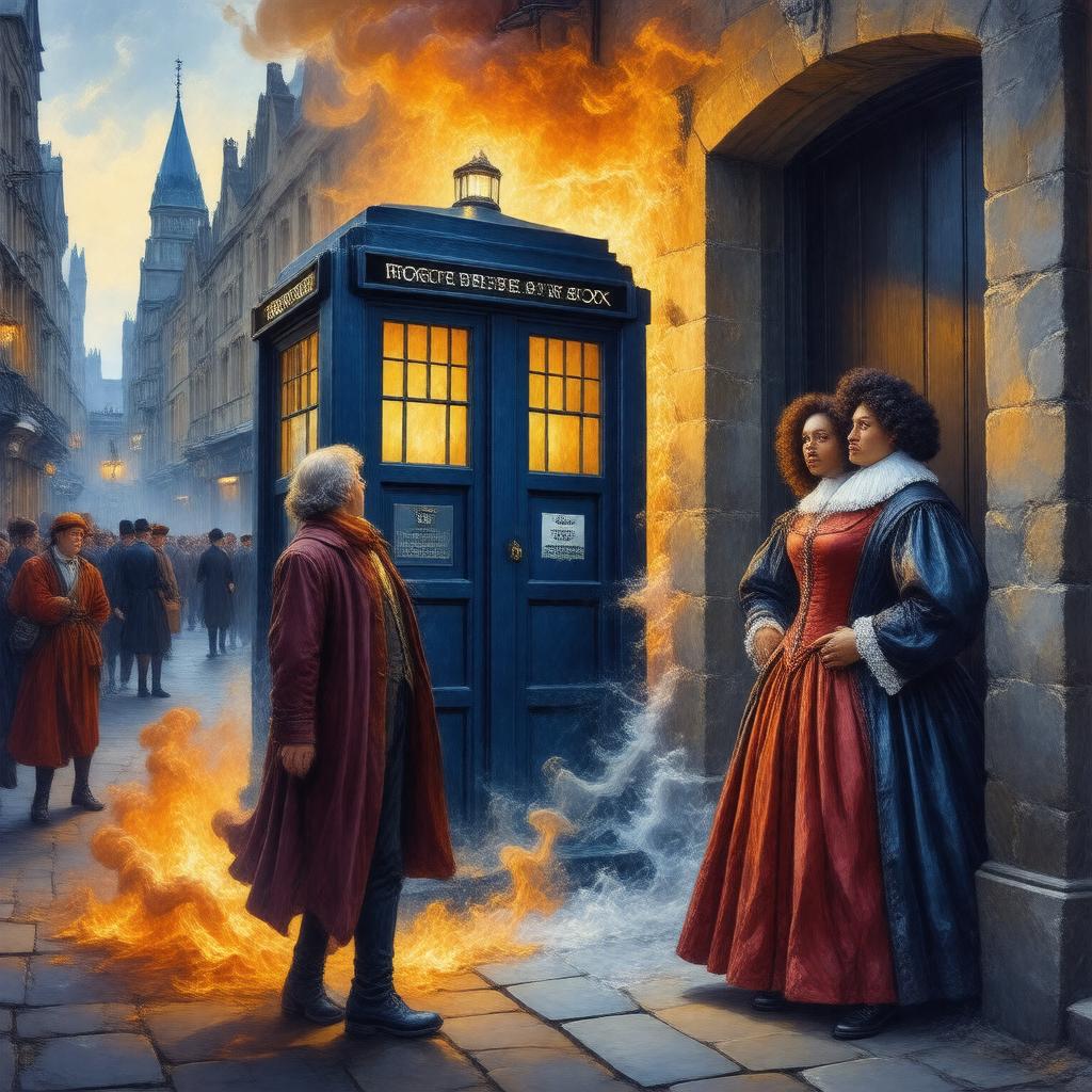 AI-created image of The Shakespeare Code