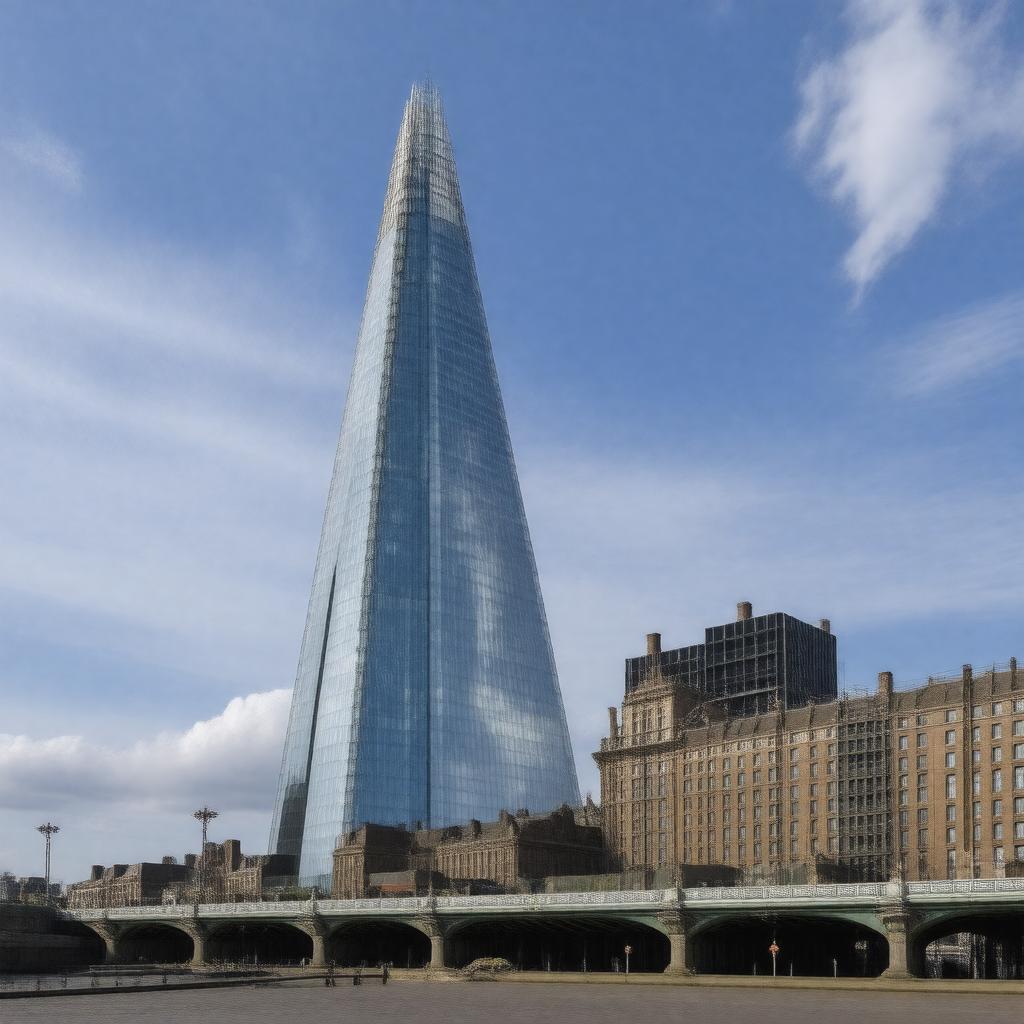 AI-created image of The Shard