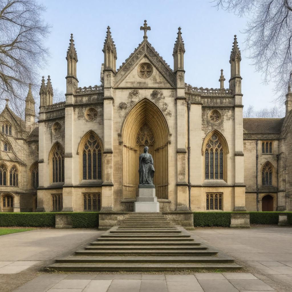 AI-created image of The Shelley Memorial Library