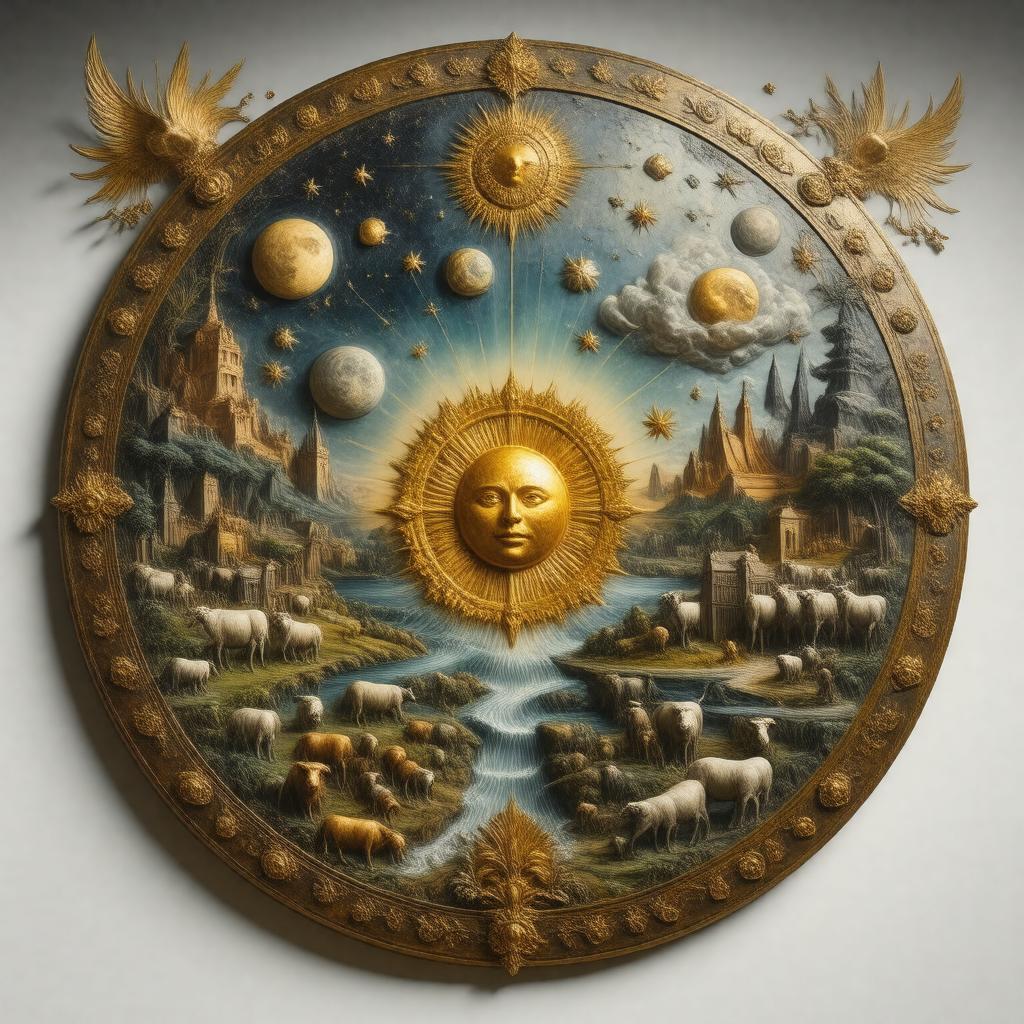 AI-created image of The Shield of Achilles