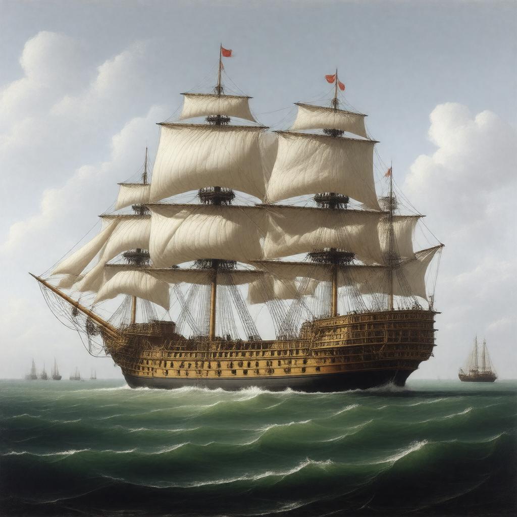 AI-created image of The Ship York