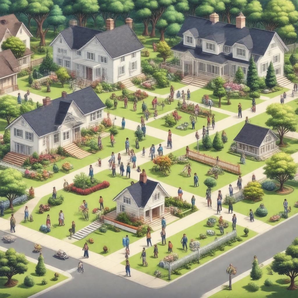 AI-created image of The Sims