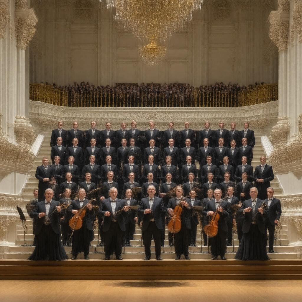 AI-created image of The Sixteen