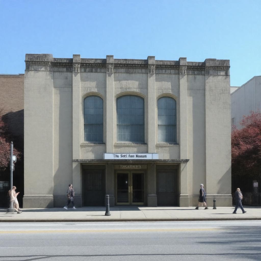 AI-created image of The Sixth Floor Museum at Dealey Plaza