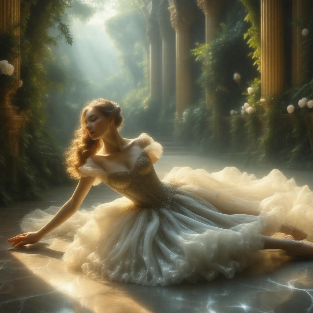 AI-created image of The Sleeping Beauty (ballet)