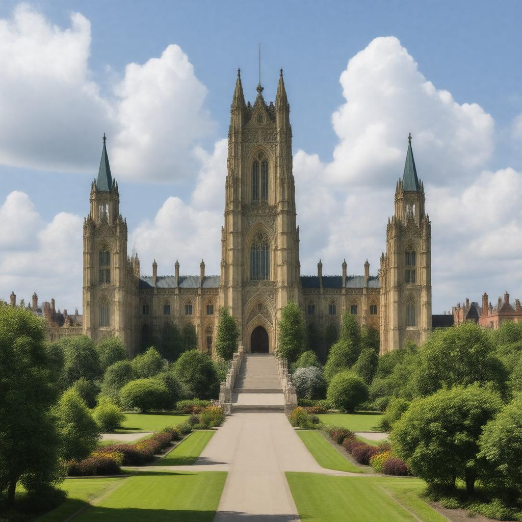 AI-created image of The Smithsonian Institution