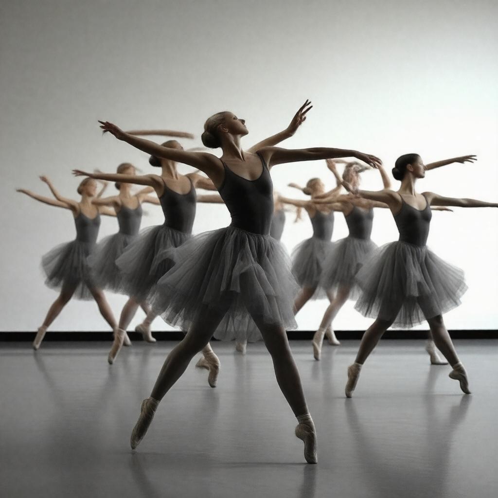 AI-created image of The Snail (ballet)