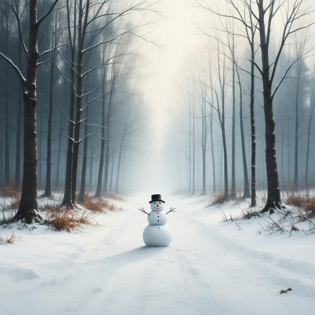 Click to view larger image AI-created image of The Snow Man
