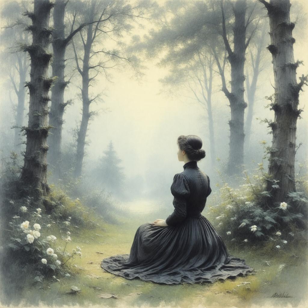 Click to view larger image AI-created image of The Soul selects her own Society –