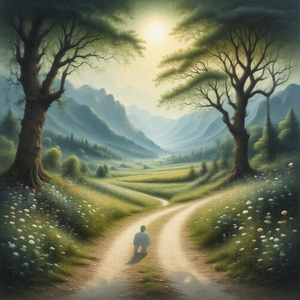 AI-created image of The Soul selects her own Society