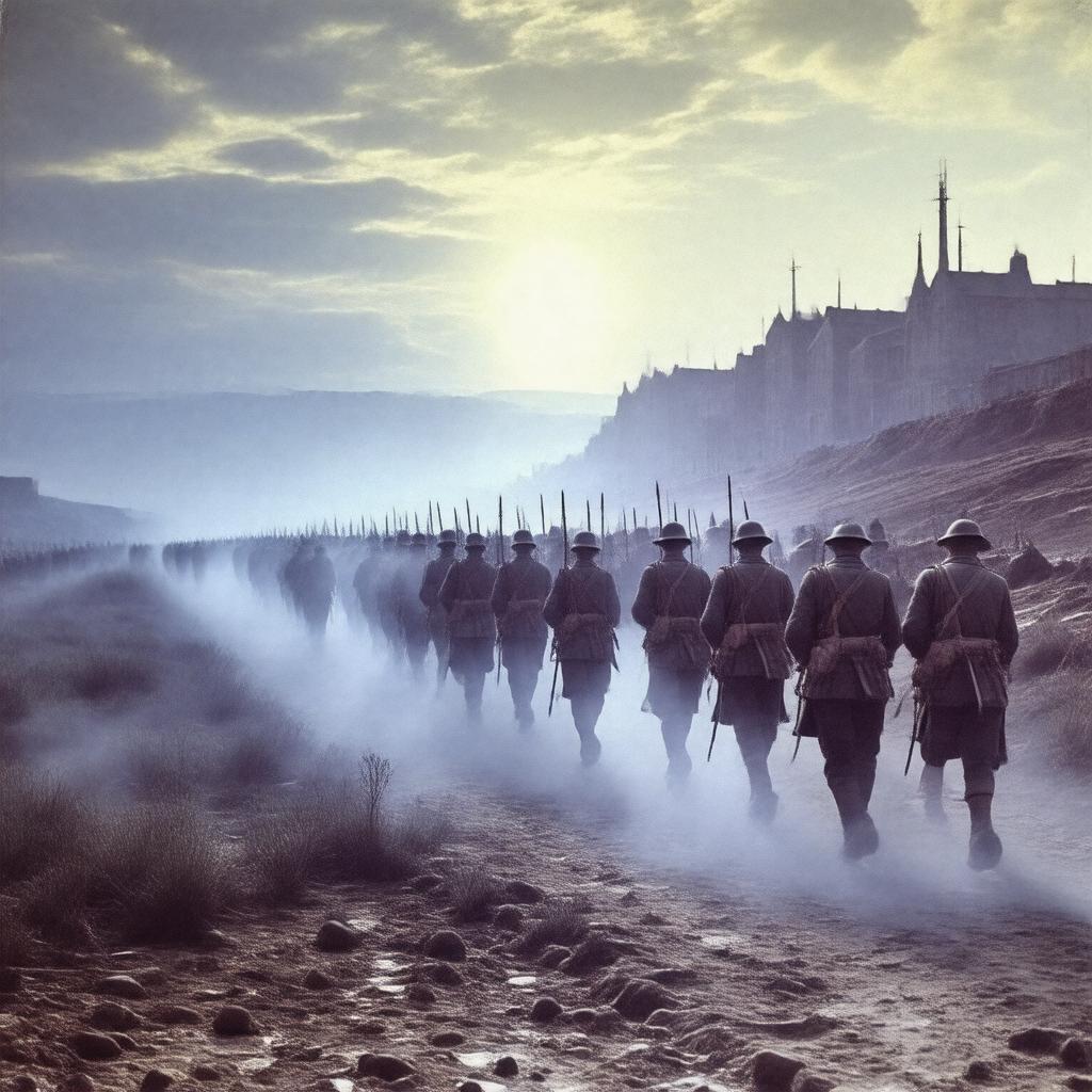 AI-created image of The Souls of the Slain