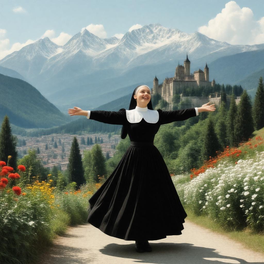AI-created image of The Sound of Music