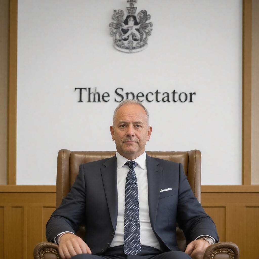 AI-created image of The Spectator (chairman)