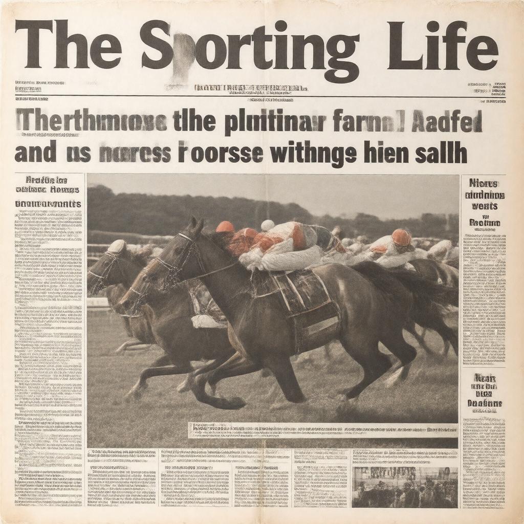 AI-created image of The Sporting Life