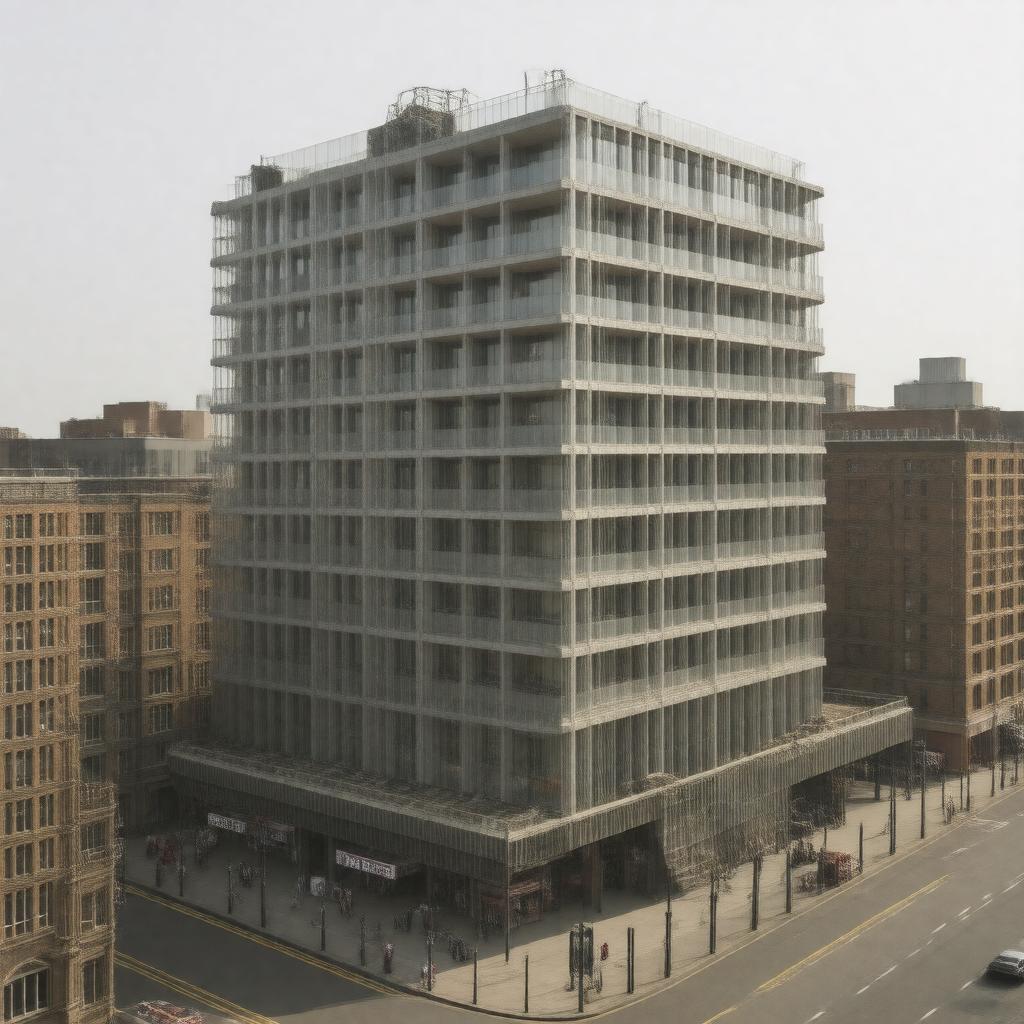 AI-created image of The Stage Shoreditch