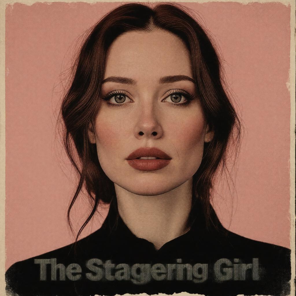 AI-created image of The Staggering Girl