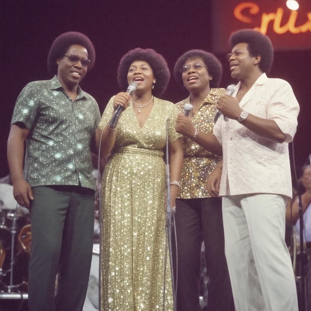AI-created image of The Staple Singers