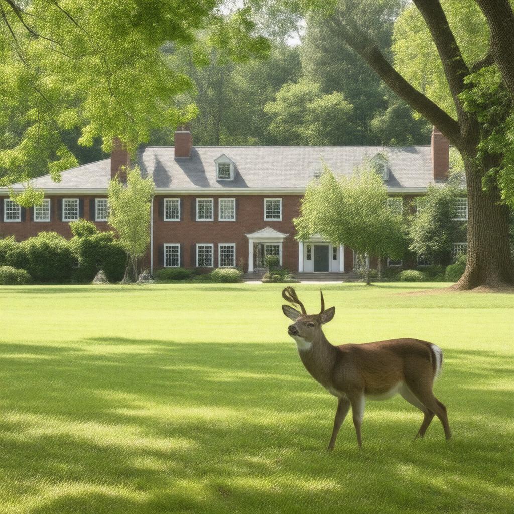 AI-created image of The Stony Brook School
