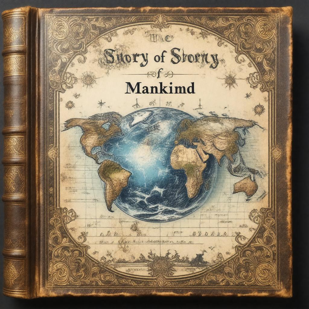 AI-created image of The Story of Mankind