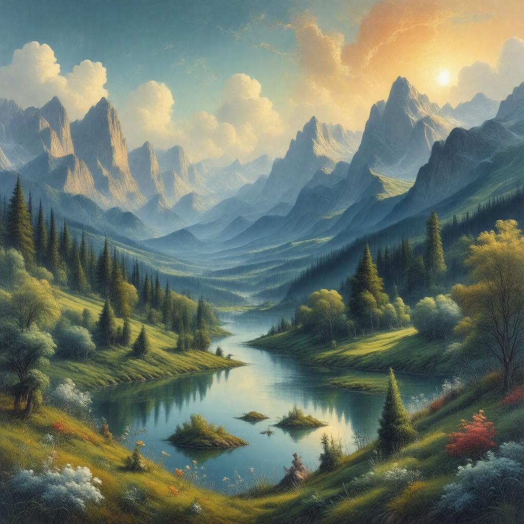 Click to view larger image AI-created image of The Story of the Glittering Plain