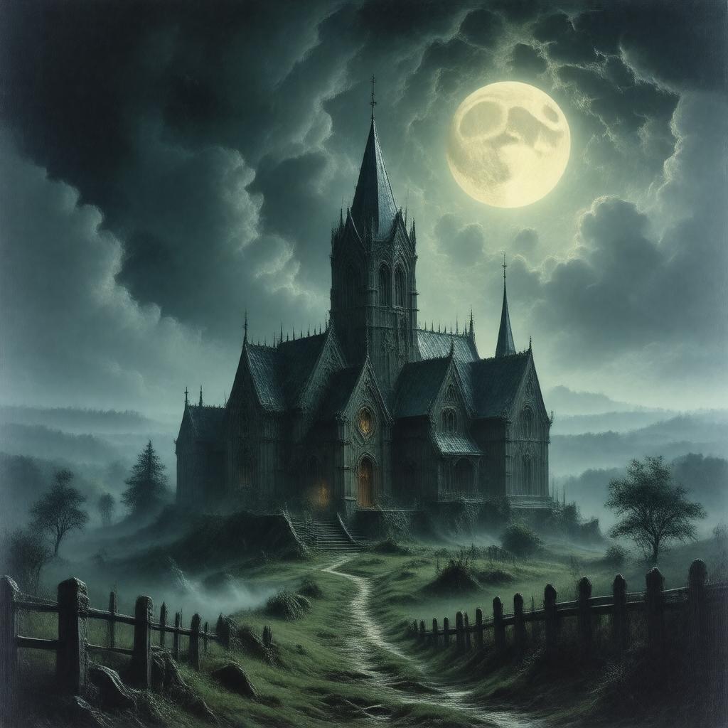 AI-created image of The Story of the Unknown Church