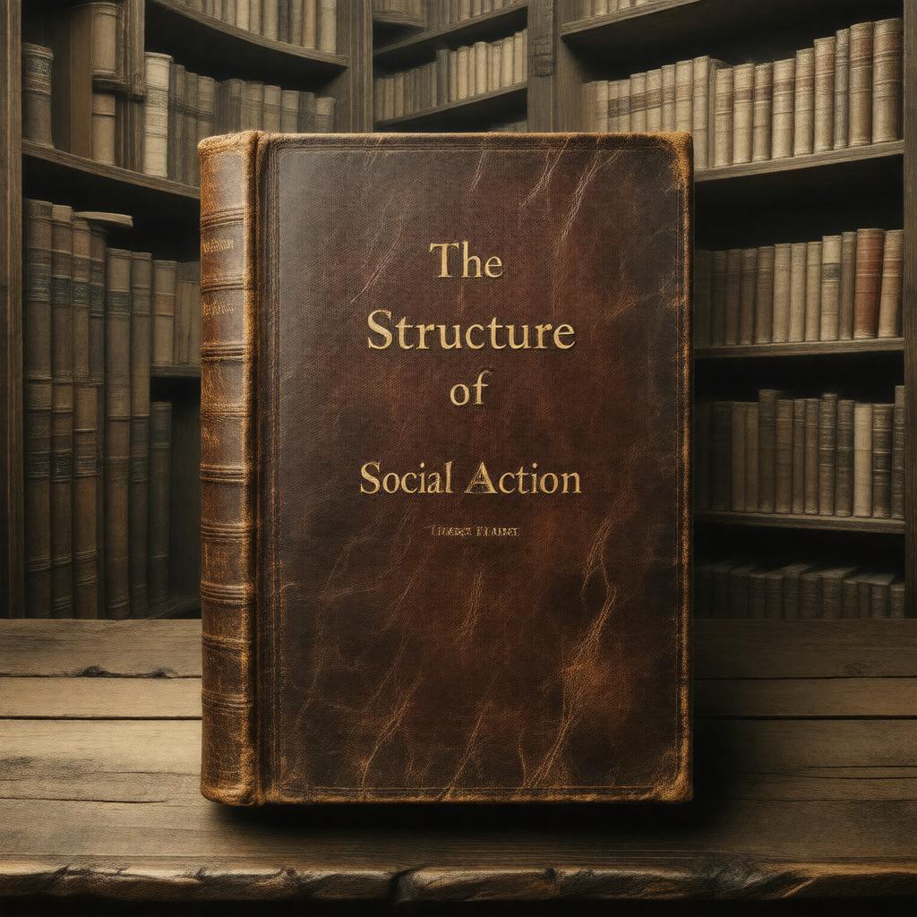 AI-created image of The Structure of Social Action