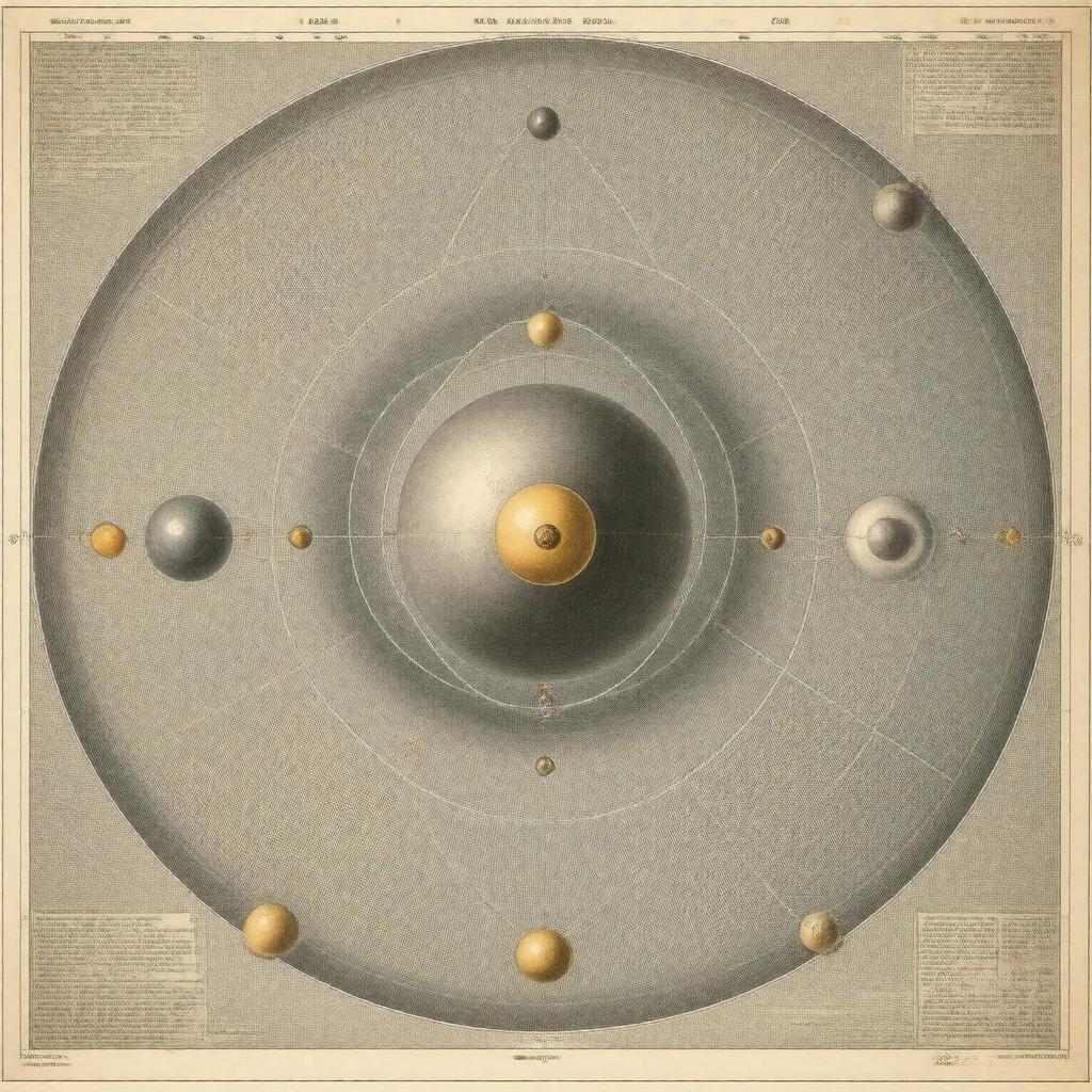 AI-created image of The Structure of the Atom