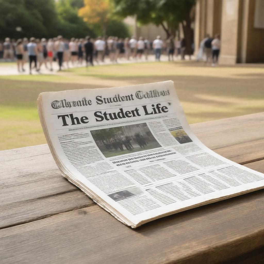 Click to view larger image AI-created image of The Student Life