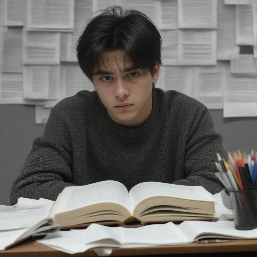 AI-created image of The Student