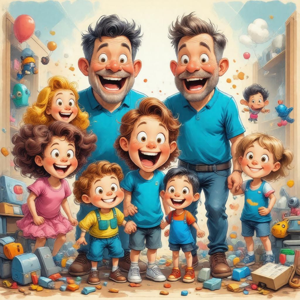 AI-created image of The Stupids