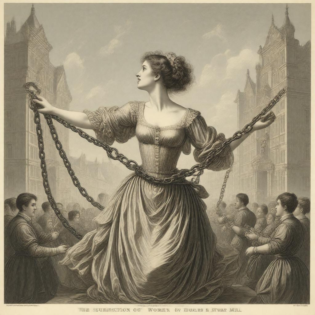 AI-created image of The Subjection of Women
