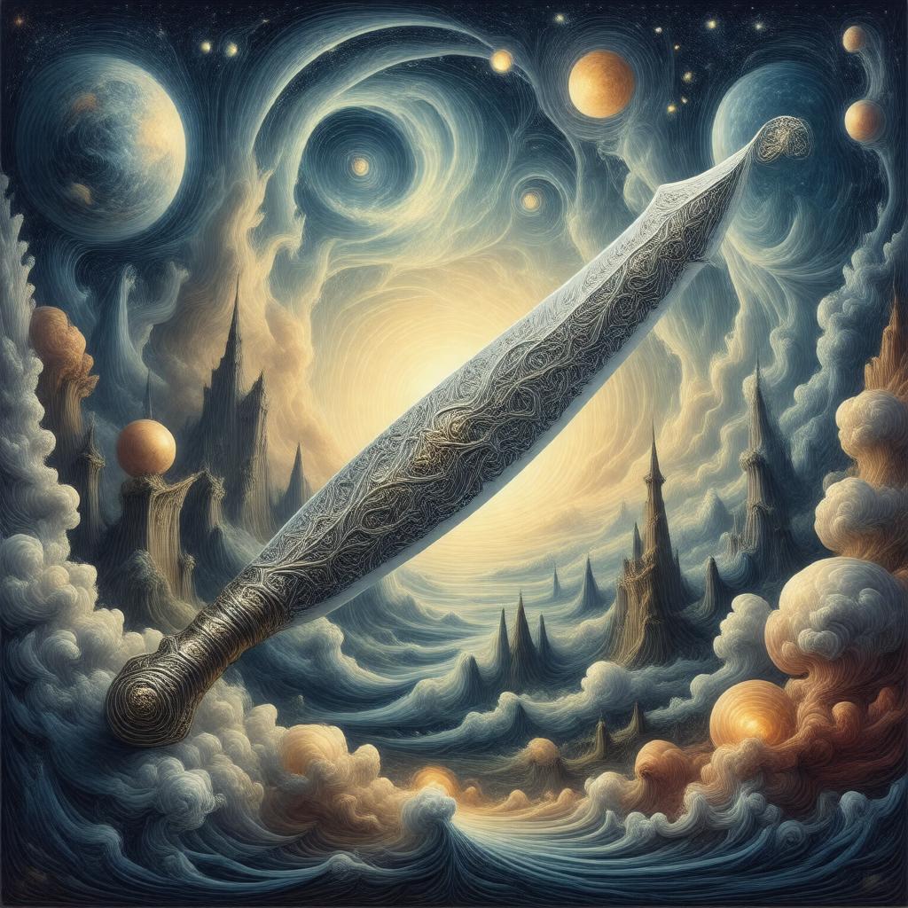 AI-created image of The Subtle Knife