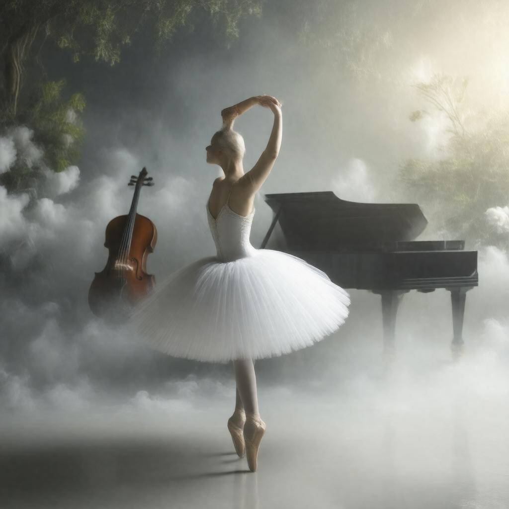 AI-created image of The Swan