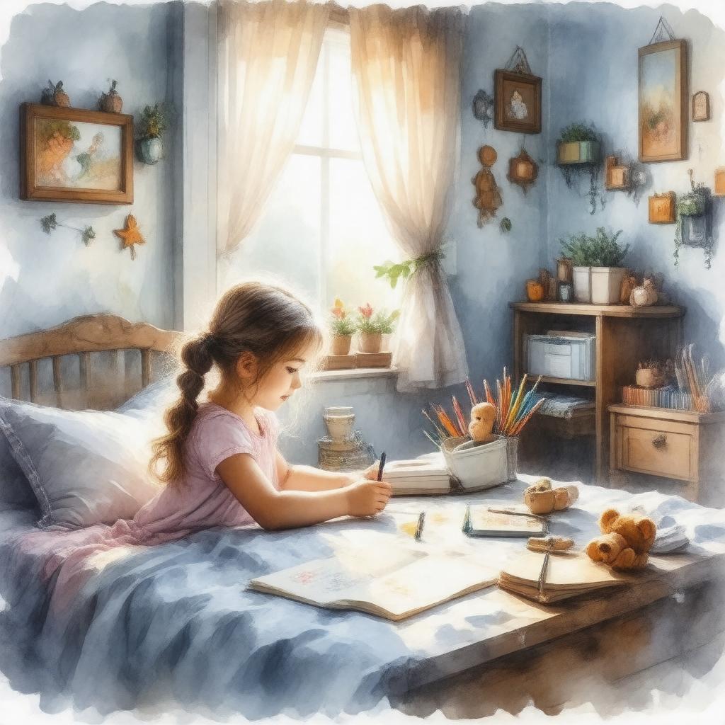 AI-created image of The Sweeping up the Heart