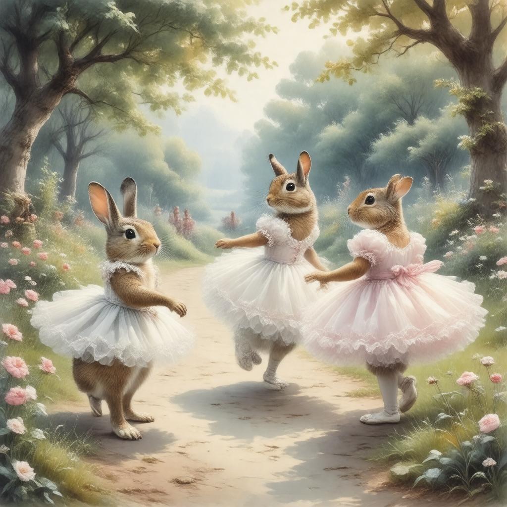 AI-created image of The Tales of Beatrix Potter