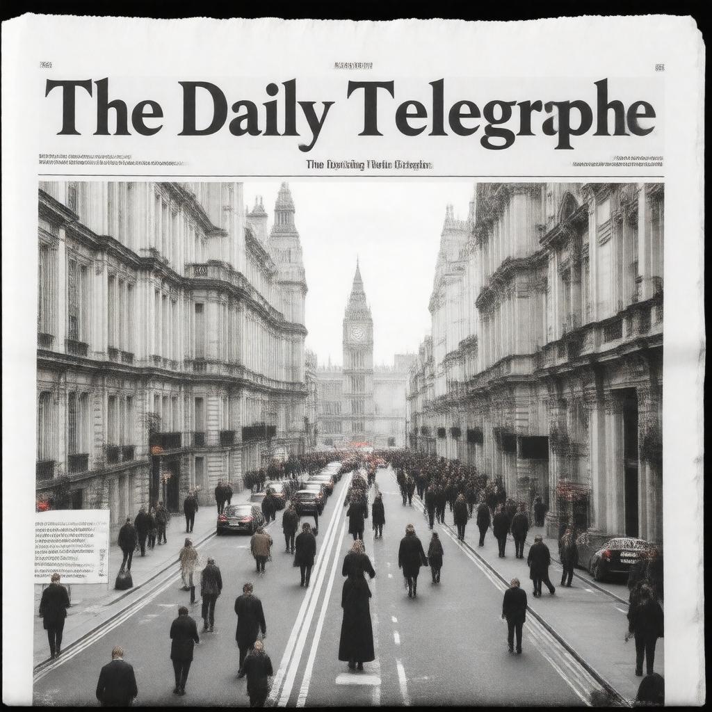 AI-created image of The Telegraph