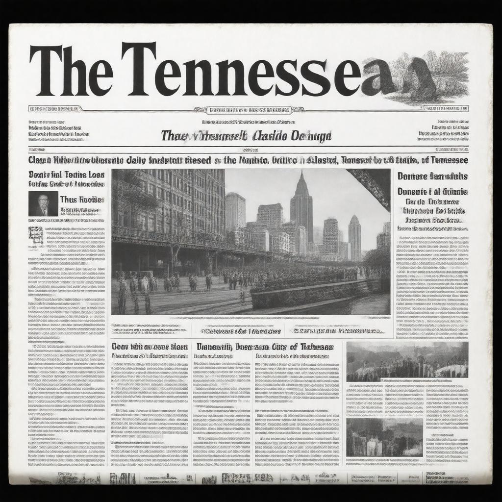 AI-created image of The Tennessean