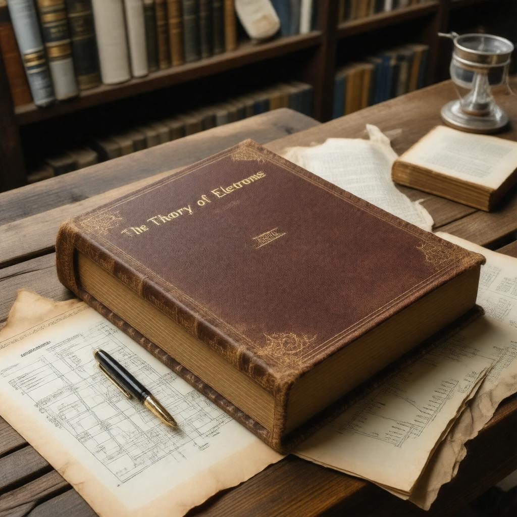 Click to view larger image AI-created image of The Theory of Electrons