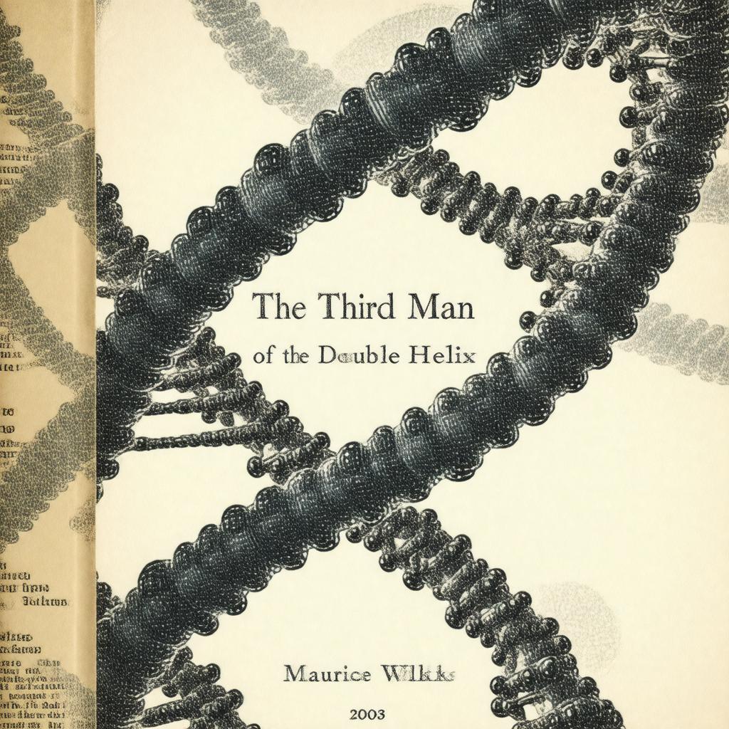 Click to view larger image AI-created image of The Third Man of the Double Helix