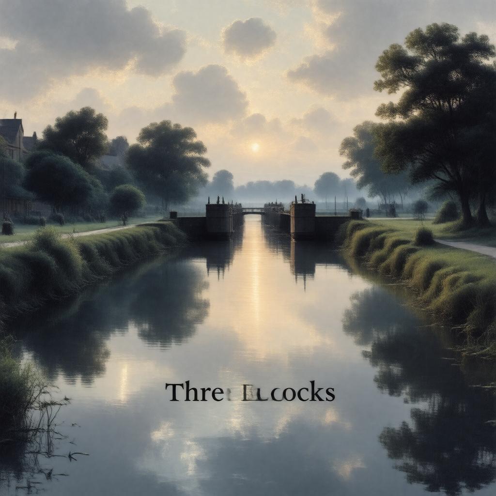 AI-created image of The Three Locks