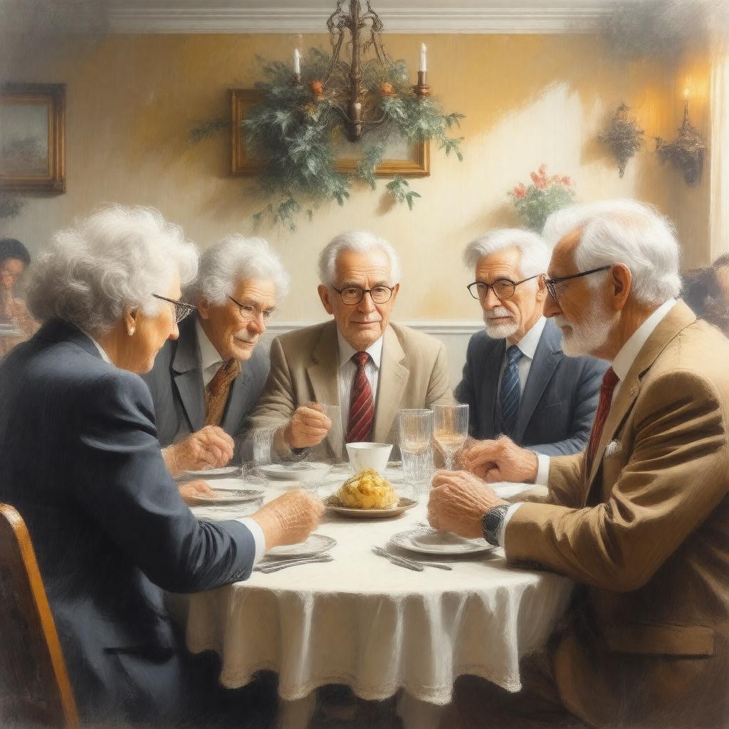 AI-created image of The Thursday Murder Club