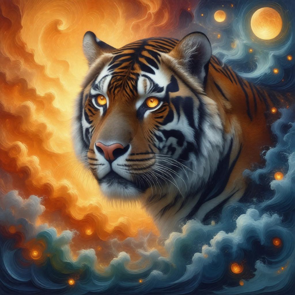 AI-created image of The Tiger