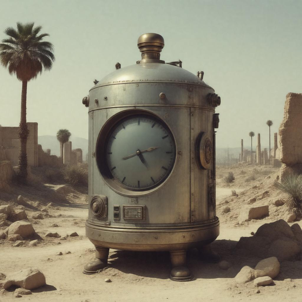 AI-created image of The Time Machine (1978 TV film)