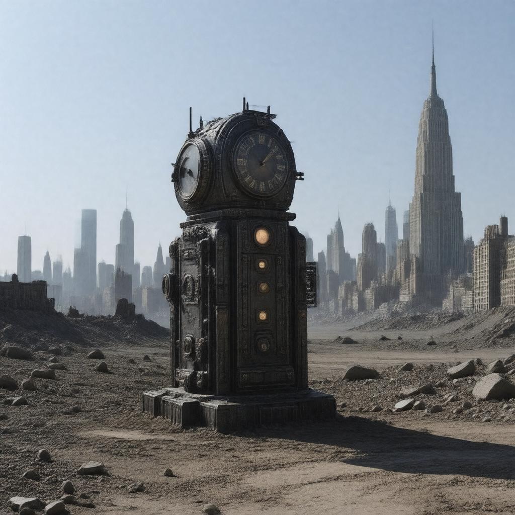 AI-created image of The Time Machine (2002 film)