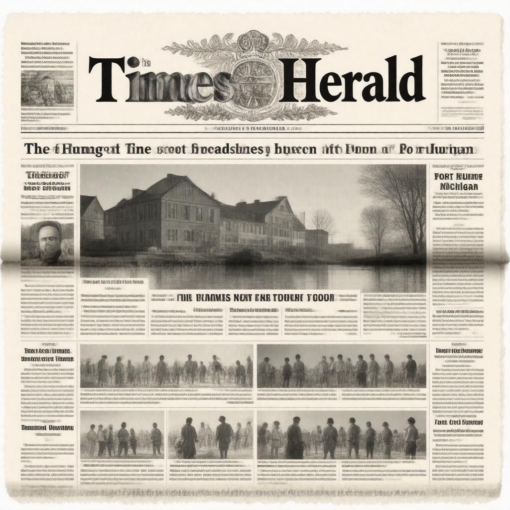 AI-created image of The Times Herald