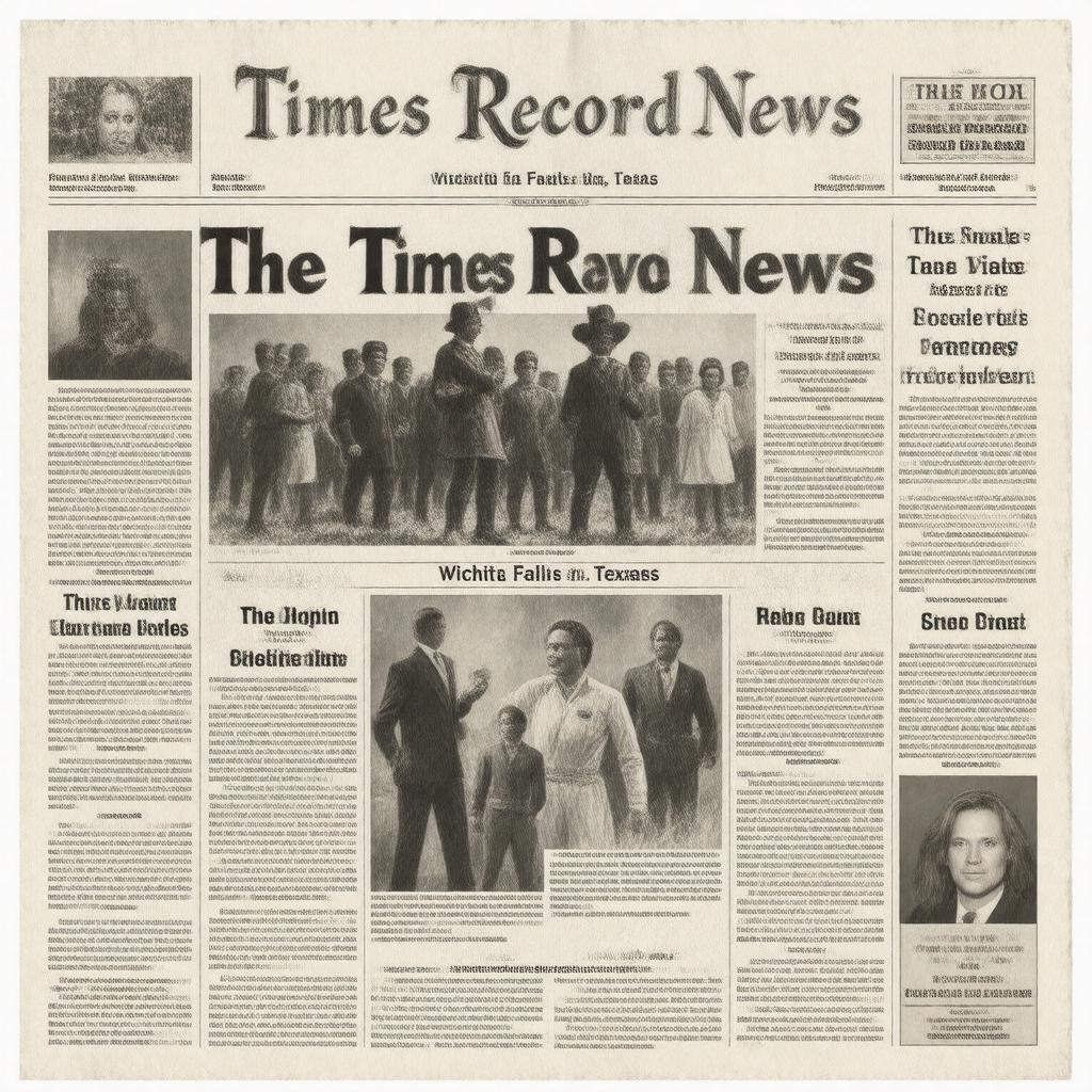 AI-created image of The Times Record News