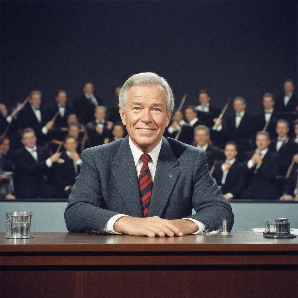 AI-created image of The Tonight Show Starring Johnny Carson