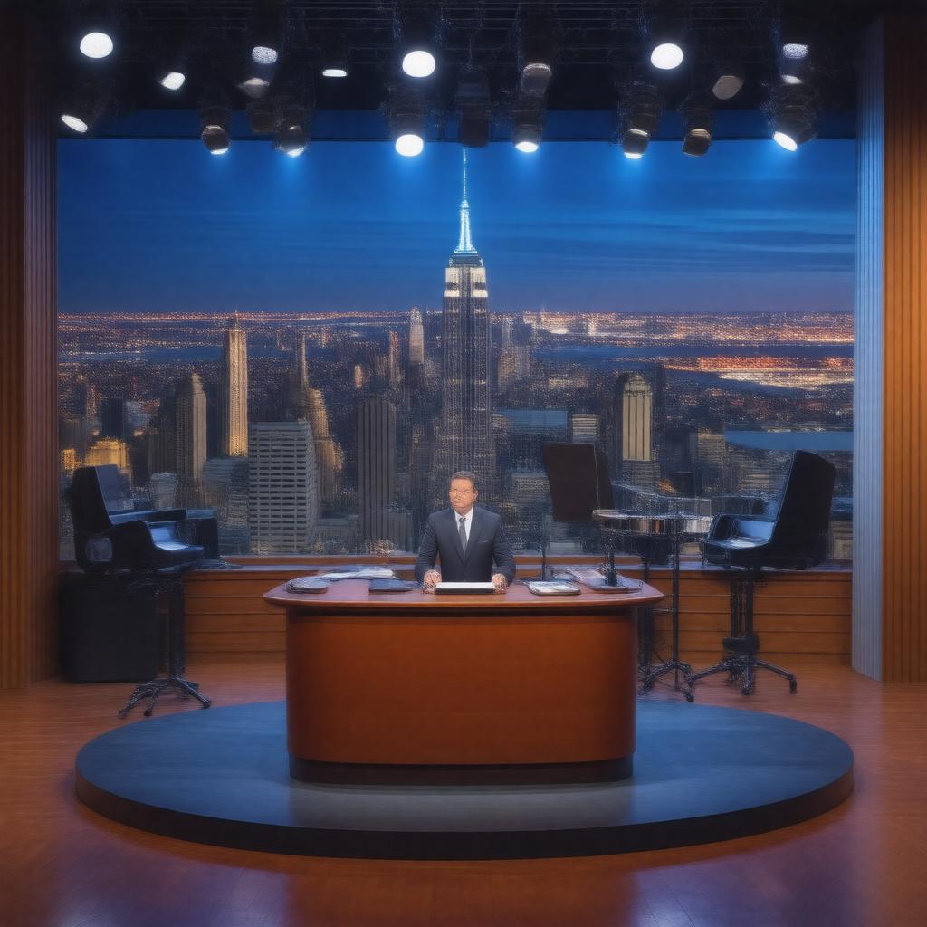 AI-created image of The Tonight Show